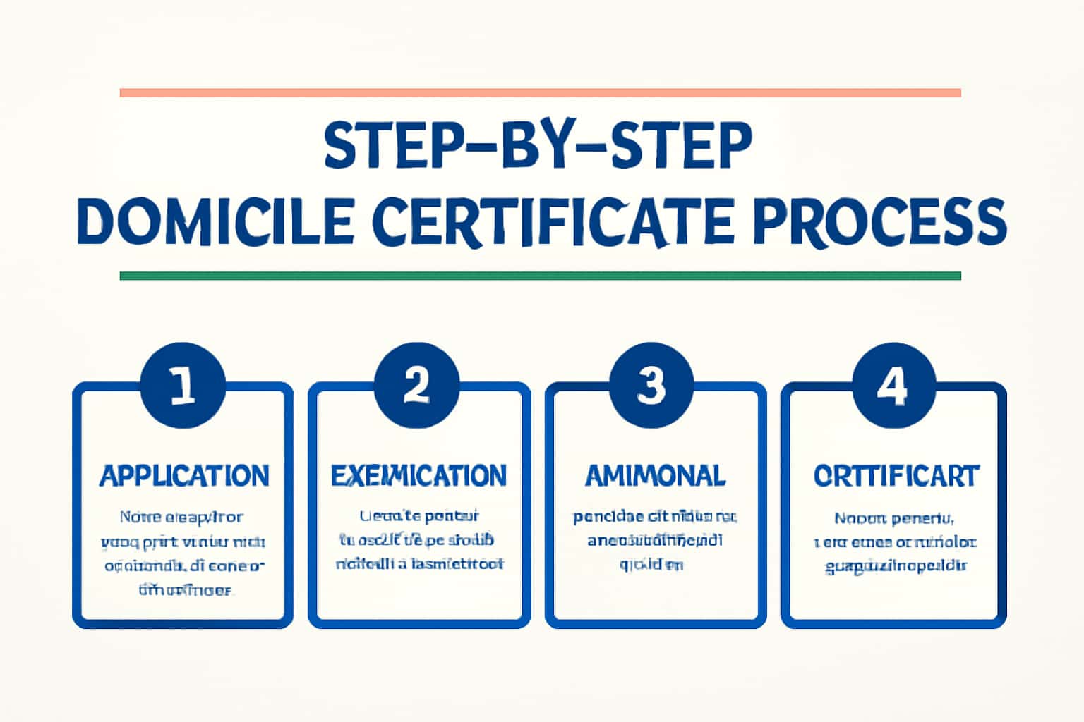 Step-by-Step Domicile Certificate Process