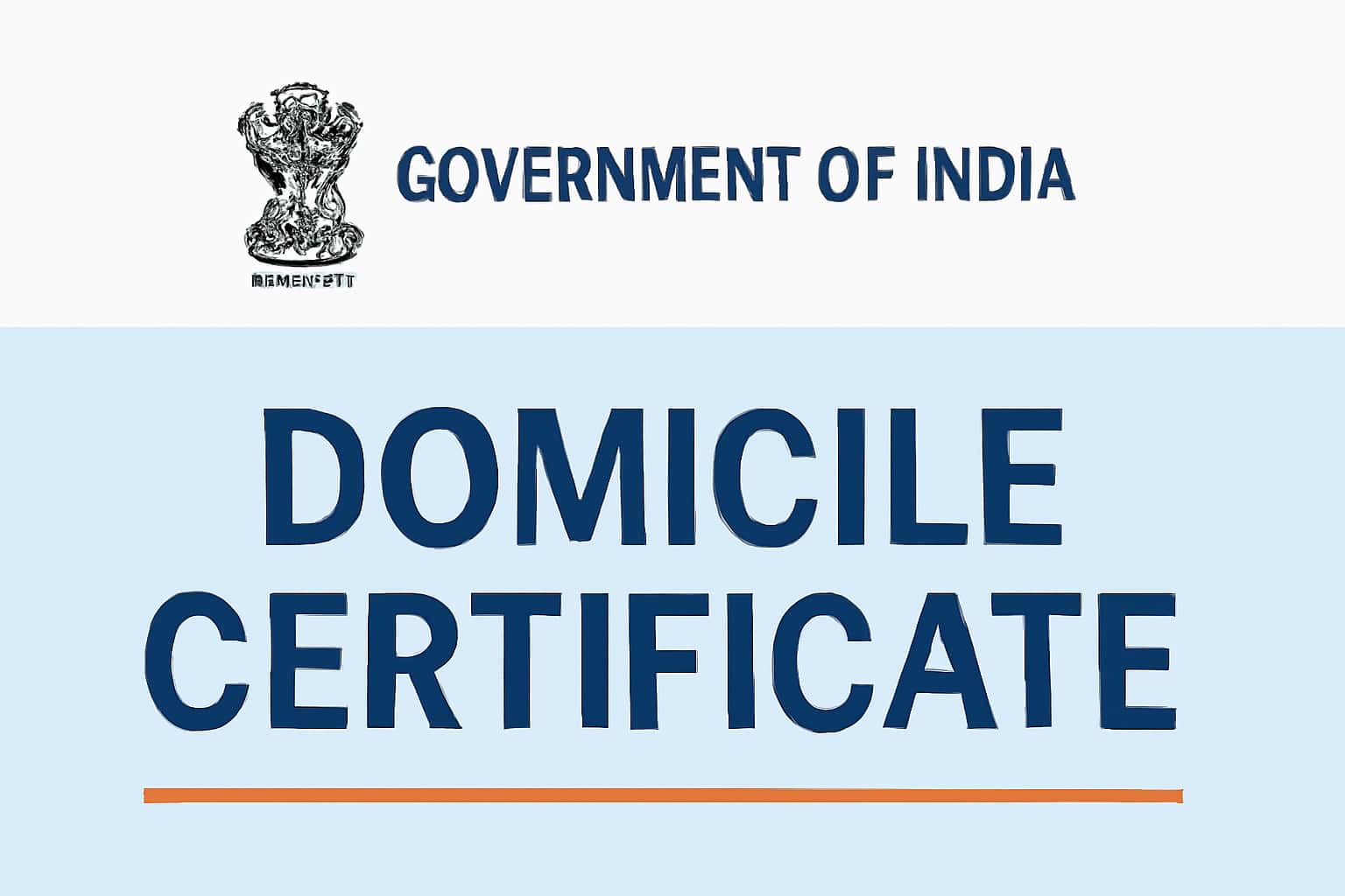 Domicile Certificate Overview